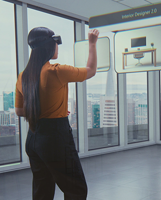 Lancement de produits en réalité mixte